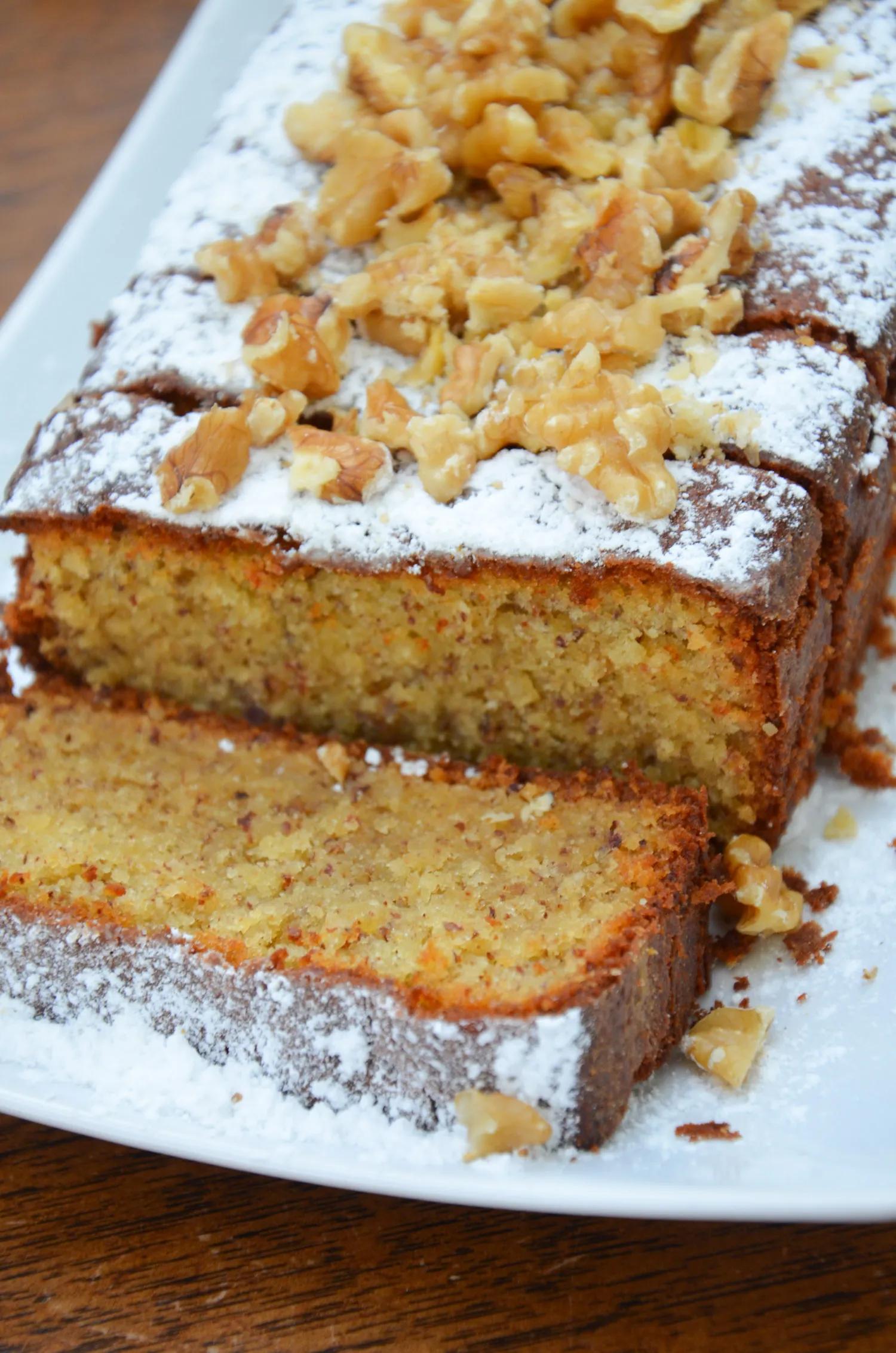 Mandel-Honig-Kuchen - Baking Barbarine
