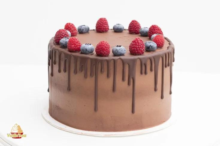 Rezept idealer Glasur für bunte Drip Cake Torte. Ideale Konsistenz für ...