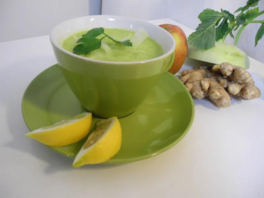 Rohkost Grüne Suppe › rohkost-rezepte.de