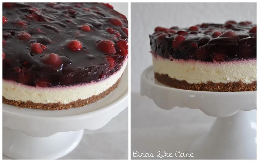 Mama&amp;#39;s Backstube ♥ Kirsch Käse Sahne Torte | Birds Like Cake - Baking ...