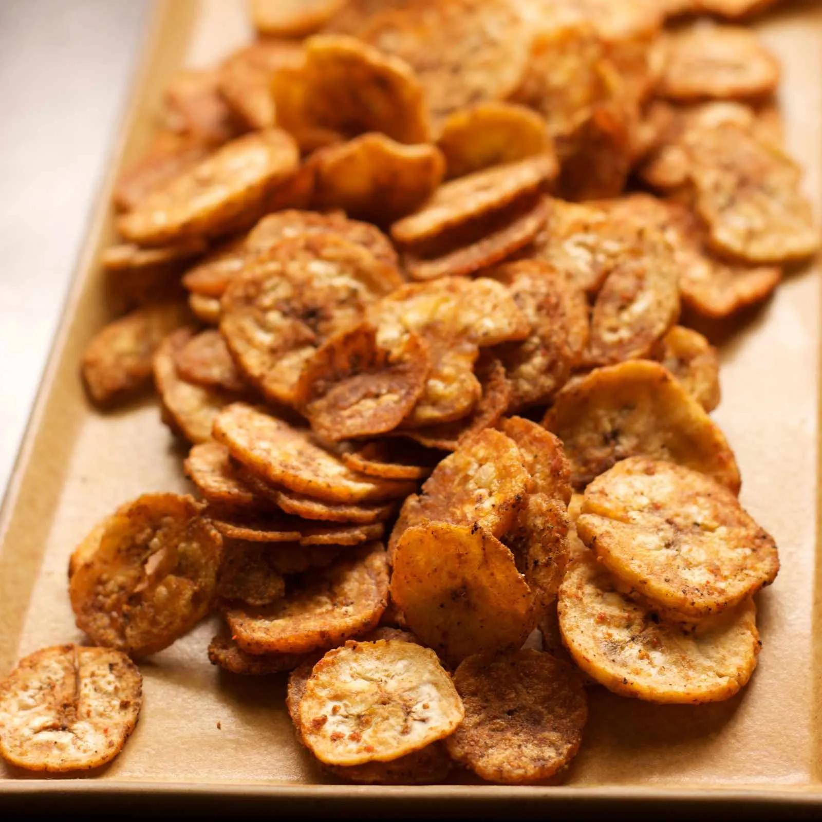 Baked Banana Chips Recipe by Archana&amp;#39;s Kitchen