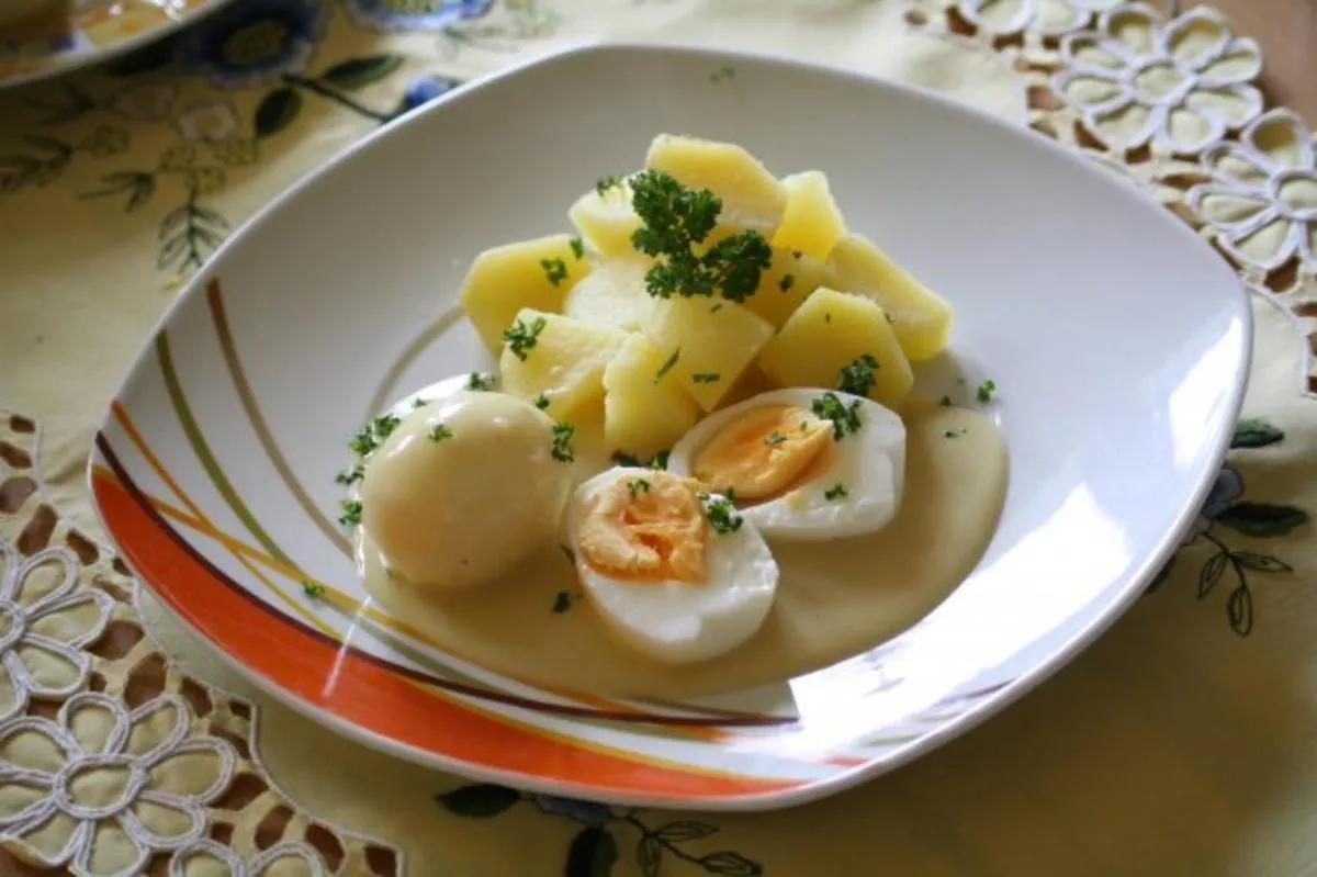 Eier in Senfsoße - Rezept mit Bild - kochbar.de