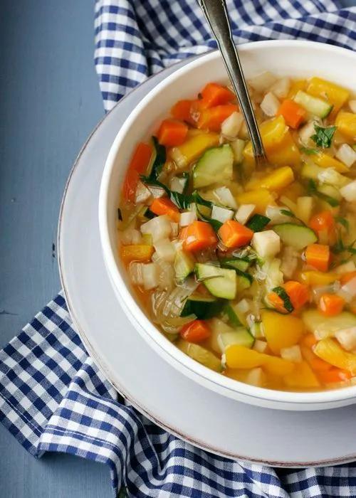Herzhafte Gemüsesuppe (Nur 30 Minuten!) - Kochkarussell | Rezept ...