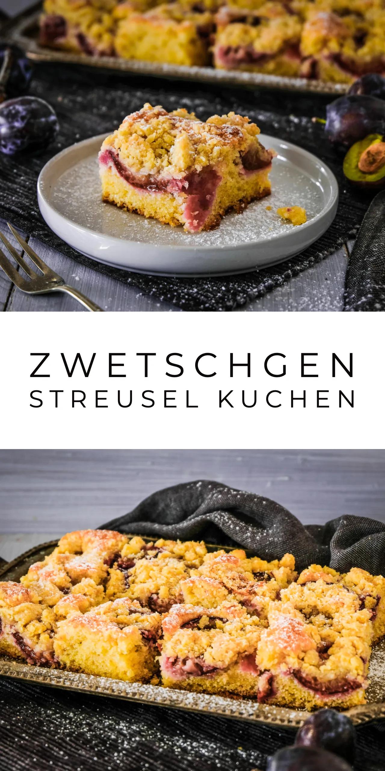 Zwetschgen Kuchen mit Streusel - Ahalni Sweet Home | Rezept ...