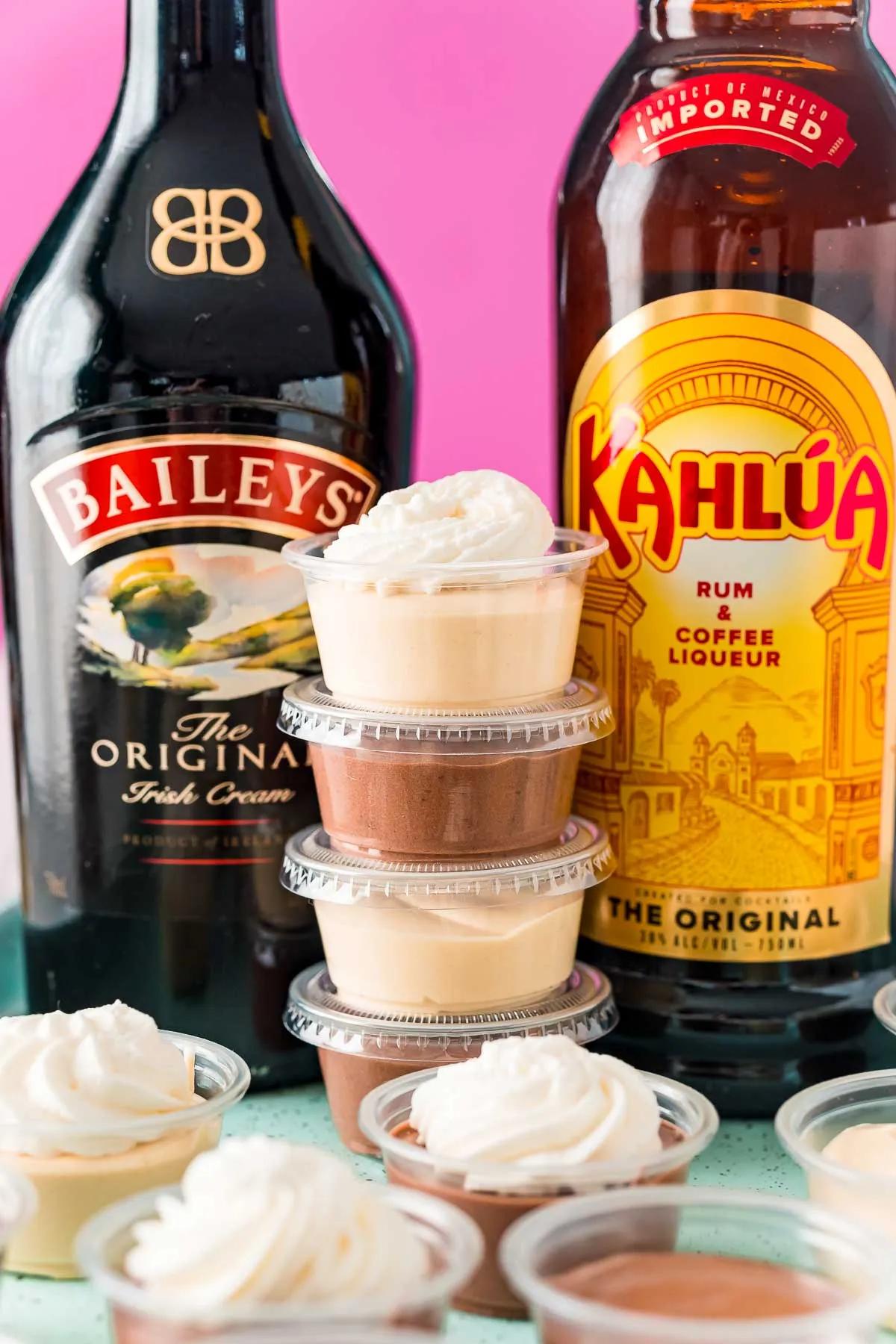 Baileys Irish Cream Pudding Shots Recipe | Deporecipe.co