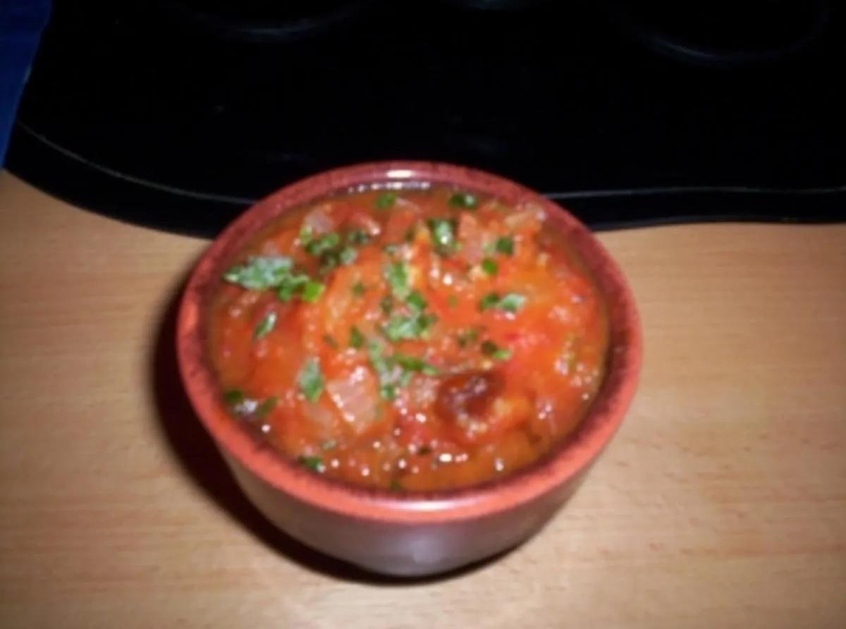 Feurige Tomaten-Chili-Fondue-Soße - Rezept - kochbar.de