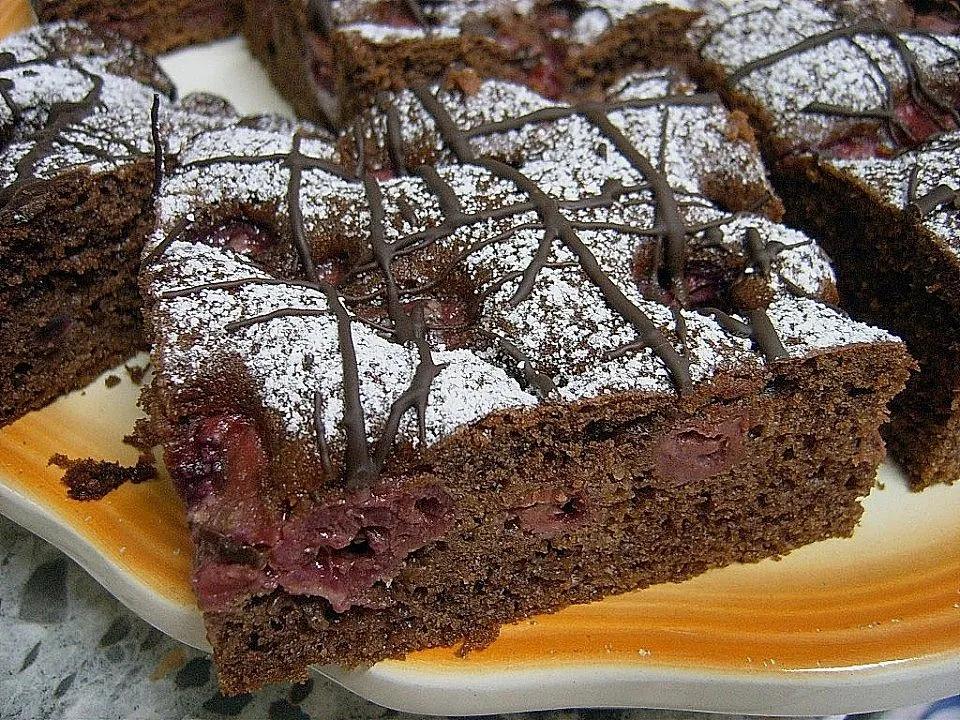 Kakao-Kirschkuchen von schlemmermiri | Chefkoch | Rezept | Kuchen ...