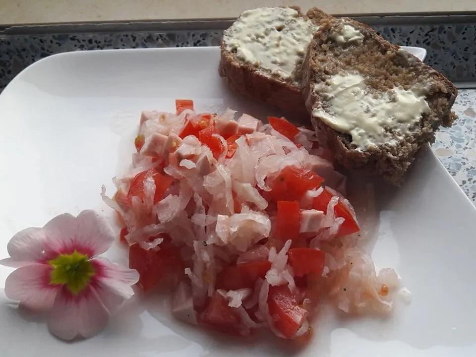 Rettichsalat mit Tomaten und Fleischwurst von yatasgirl| Chefkoch
