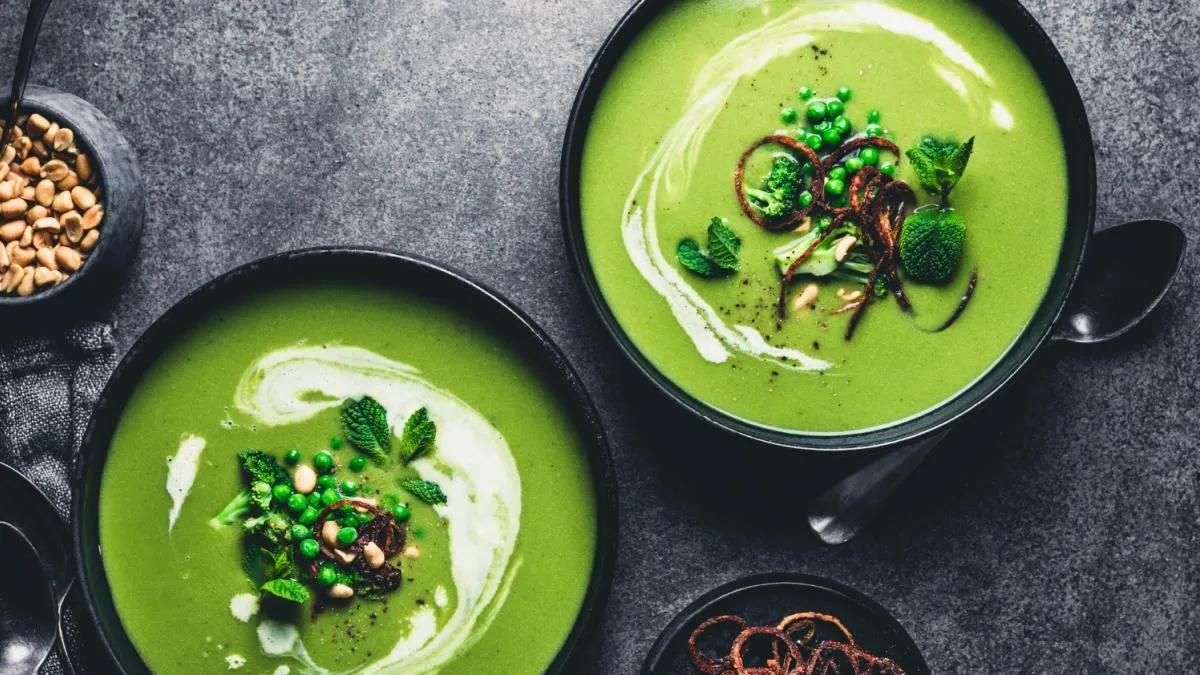 Vegetarisches Rezept: Grüne-Göttin-Suppe