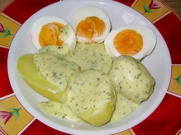 Eier in Senfsoße mit Kartoffeln von Staasi79. Ein Thermomix ® Rezept ...