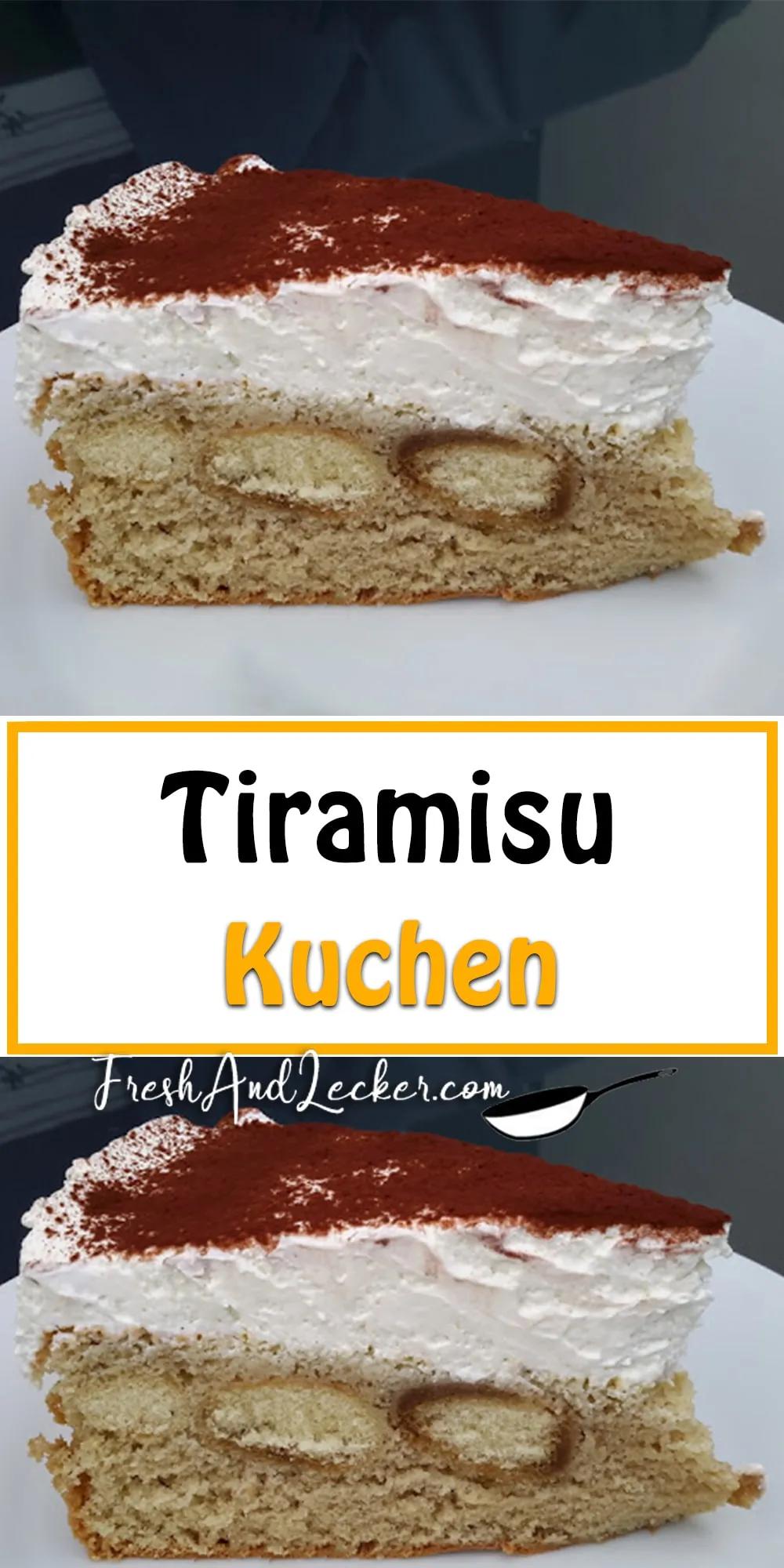 Tiramisu Kuchen - Fresh Lecker