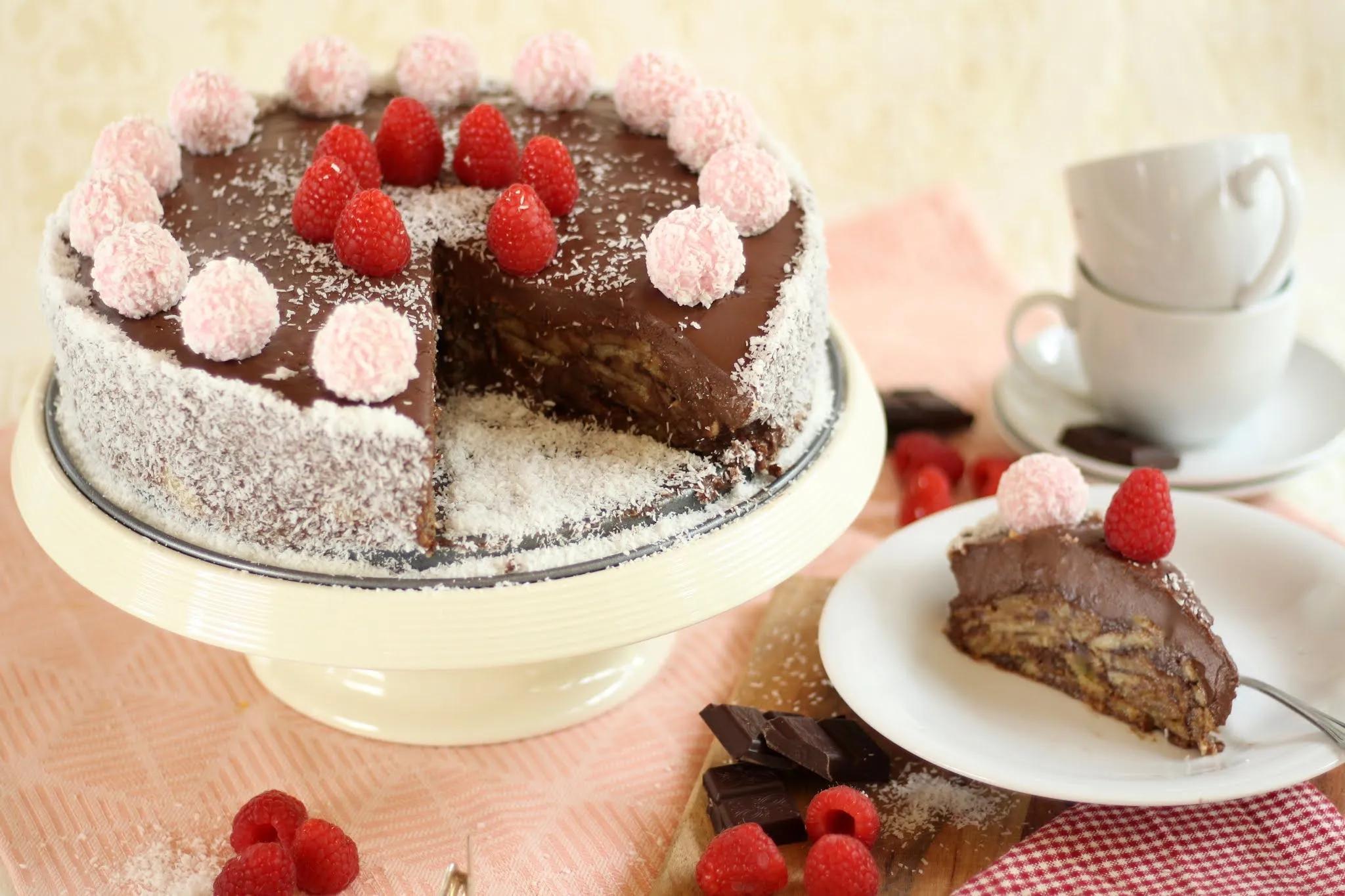 Absoluter Schoko-Schock!!! Schnelle Schokotorte ohne Backen für Schoko ...