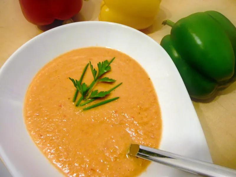 Gazpacho andaluz – kalte spanische Gemüsesuppe