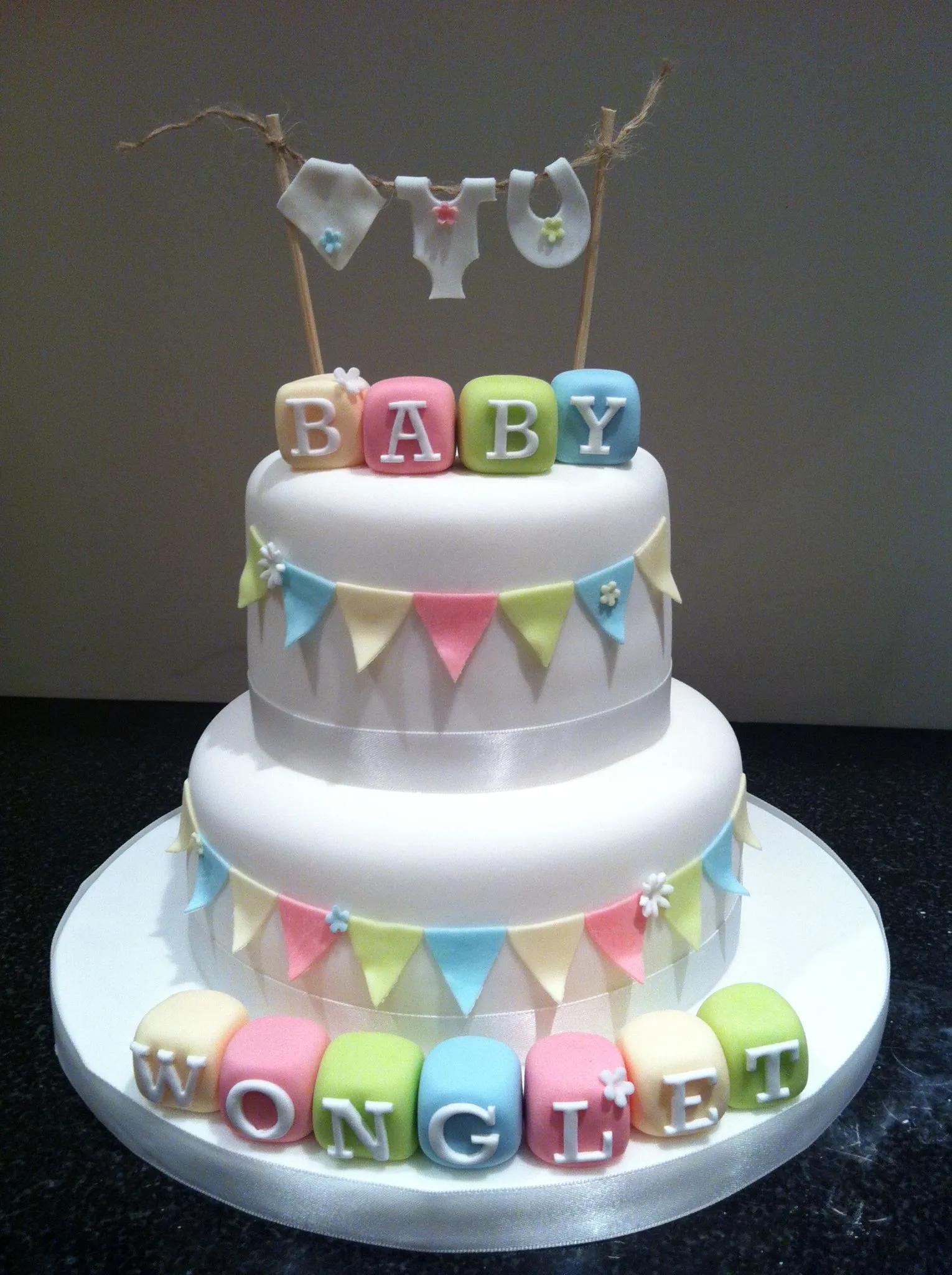 Unisex baby shower cake | Unisex baby shower cakes, Baby shower cakes ...