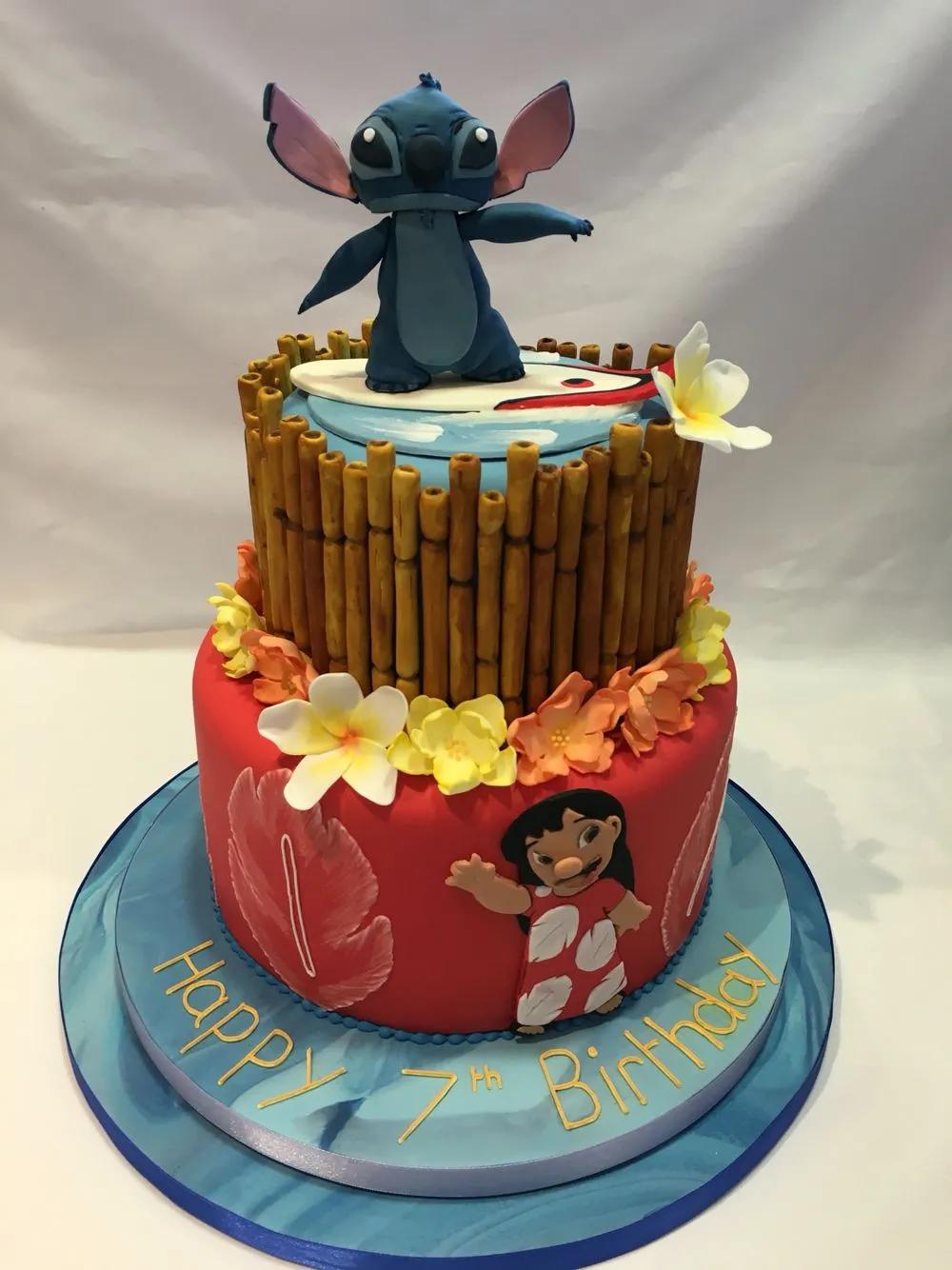 Lilo &amp; Stitch Disney cake Crazy Cakes, Fancy Cakes, Cute Cakes, Lilo ...