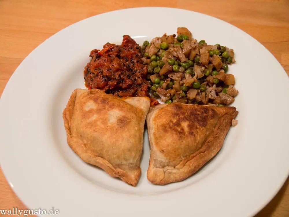 Samosa - gefüllte indische Teigtaschen – Wallygusto