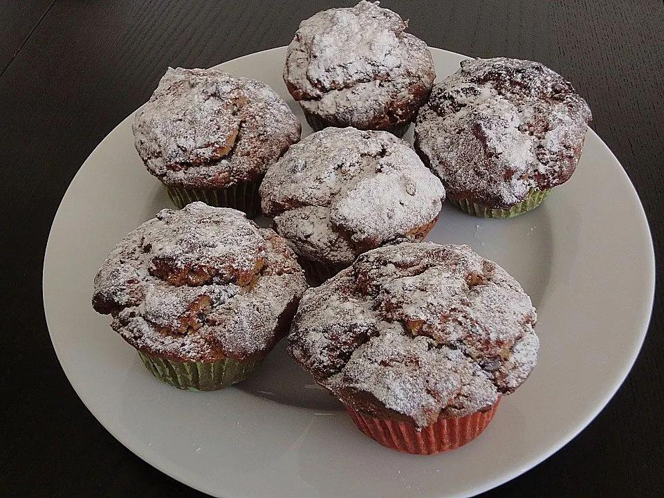Erdnuss - Schokoladen - Muffins von pinktroublebee| Chefkoch