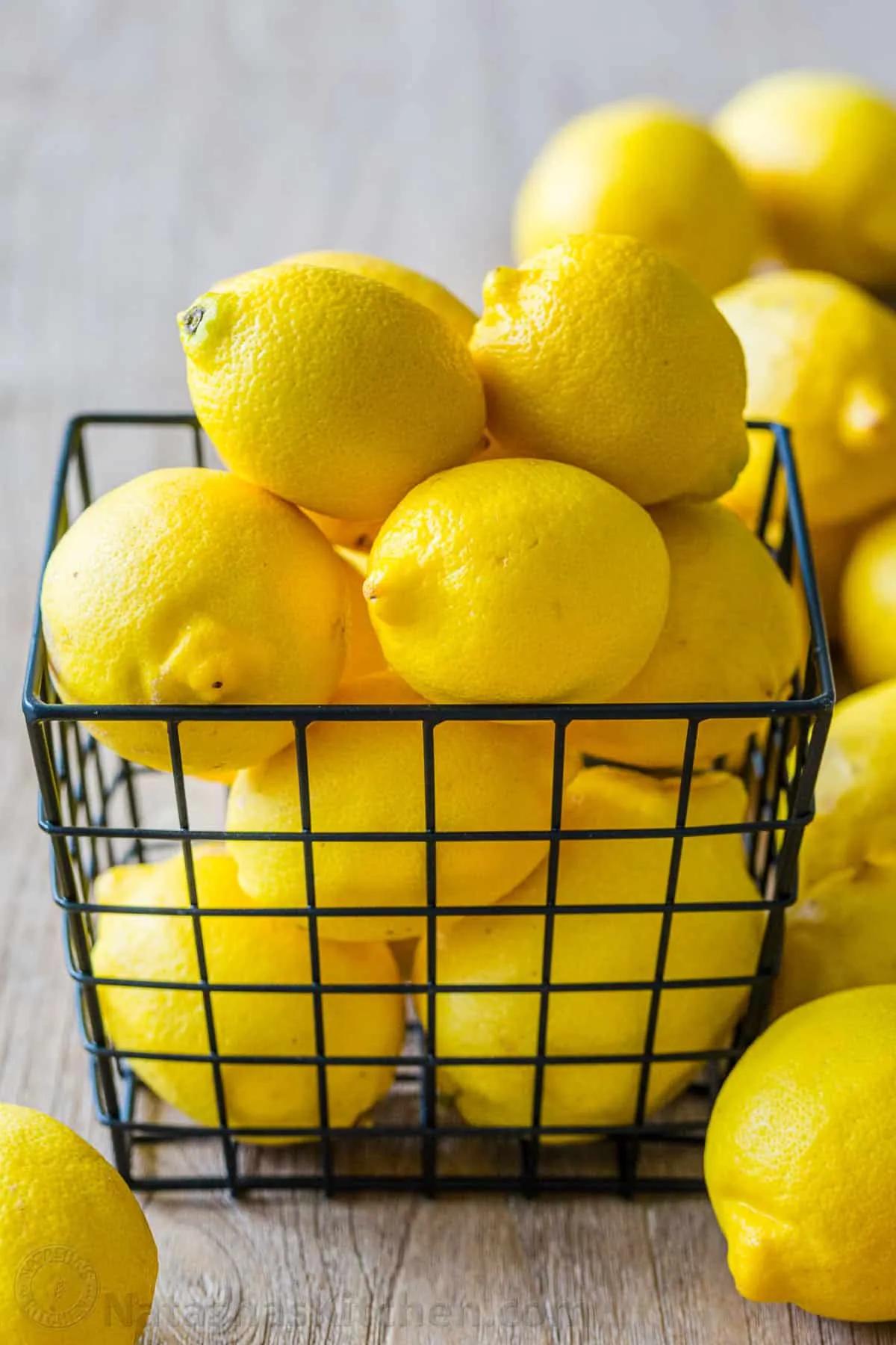 What to do with Lemons (Zesting, Juicing, Freezing) - NatashasKitchen.com