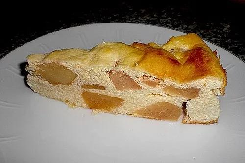 Apfel Käse Kuchen Mit Dunklem Boden — Rezepte Suchen