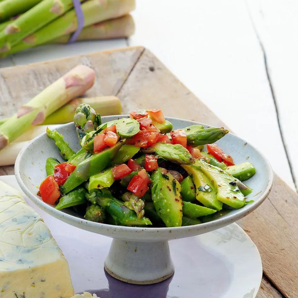 Avocado-Spargel-Salat Asparagus Recipes Healthy, Avocado Recipes ...