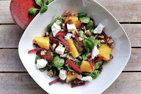 Rote Bete-Salat mit Ziegenkäse von Ela* | Chefkoch