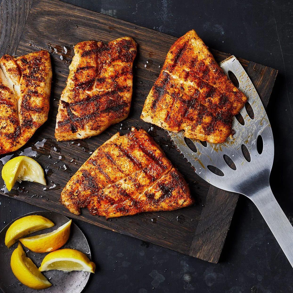 This simple grilled snapper has clean flavors and a nice char flavor ...