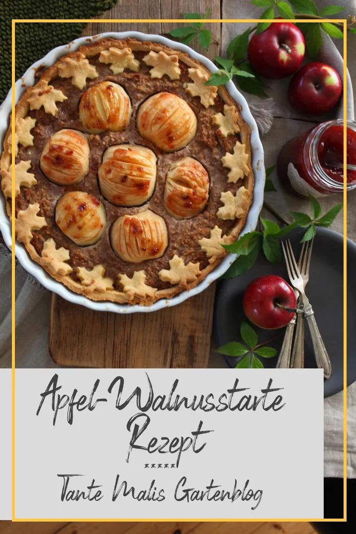 Apfel-Walnuss-Tarte - so schmeckt der späte Oktober