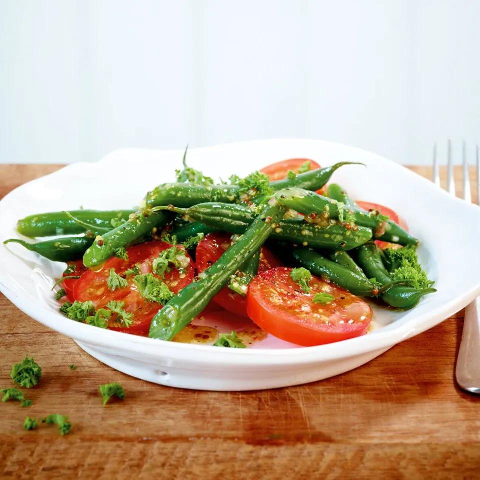 Tomaten-Bohnen-Salat Rezept - [ESSEN UND TRINKEN]