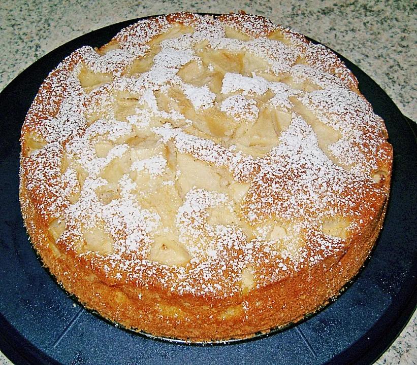 Apfel Eierlikör Kuchen