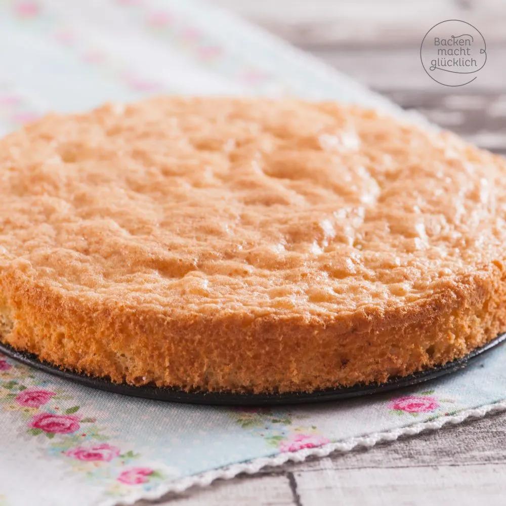 Biskuit-Grundrezept Basic Sponge Cake Recipe, Sponge Cake Recipes ...