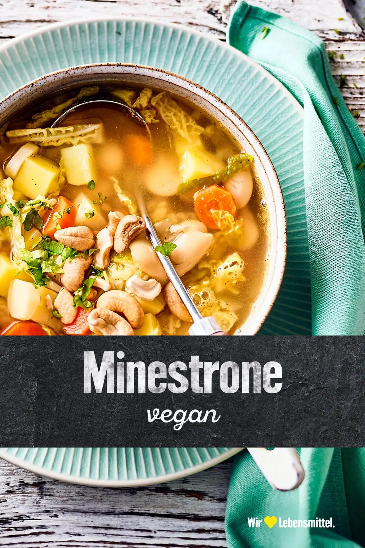 Vegane Minestrone - Rezept | EDEKA | Rezept | Gemüse rezepte ...