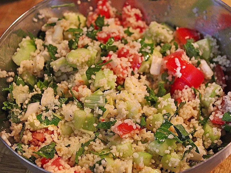 Couscous-Salat mit Gemüse und Minze von Happiness| Chefkoch | Rezept ...