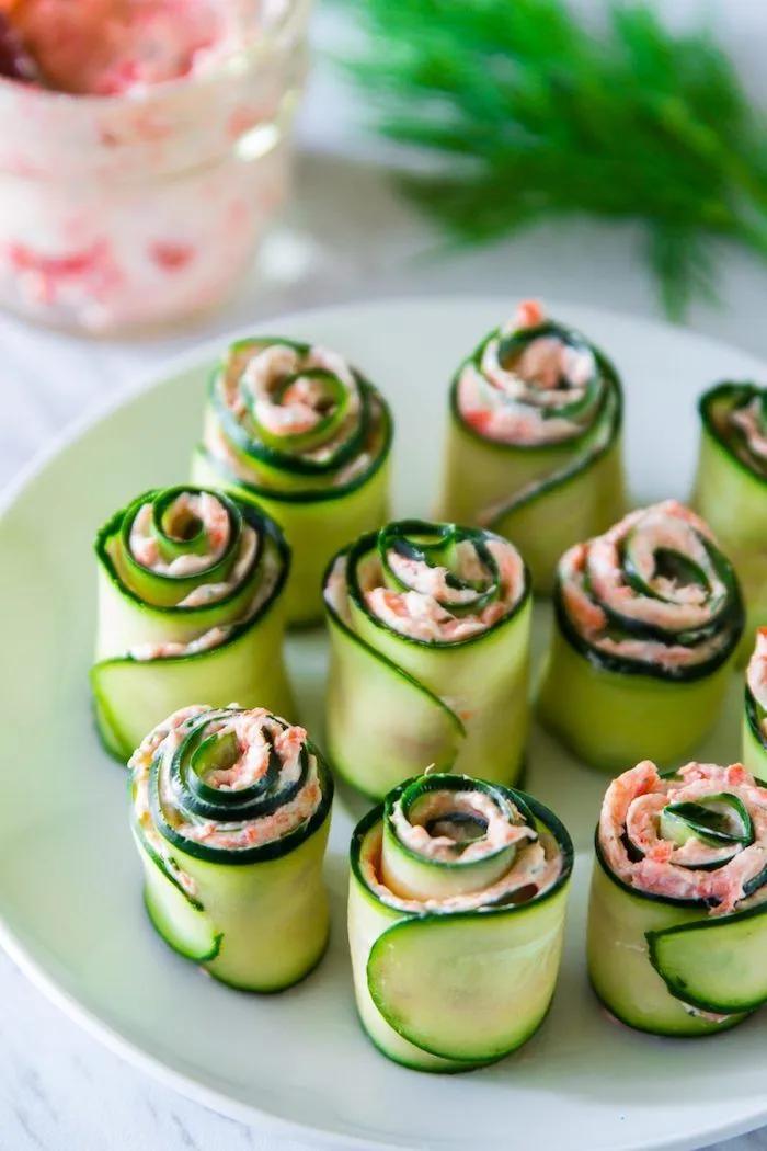 Cucumber Appetizers, Party Food Appetizers, Appetizers Easy, Appetizer ...