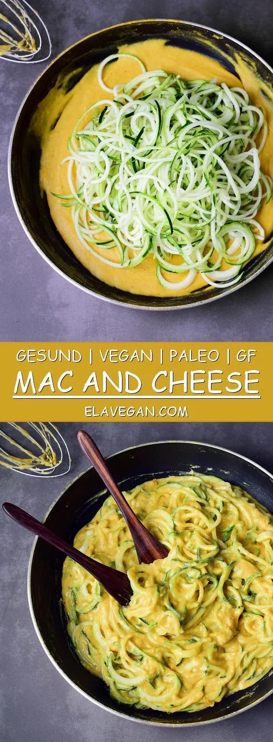 Veganes Mac and Cheese Rezept aus einfachen Zutaten. Diese leckere Mac ...