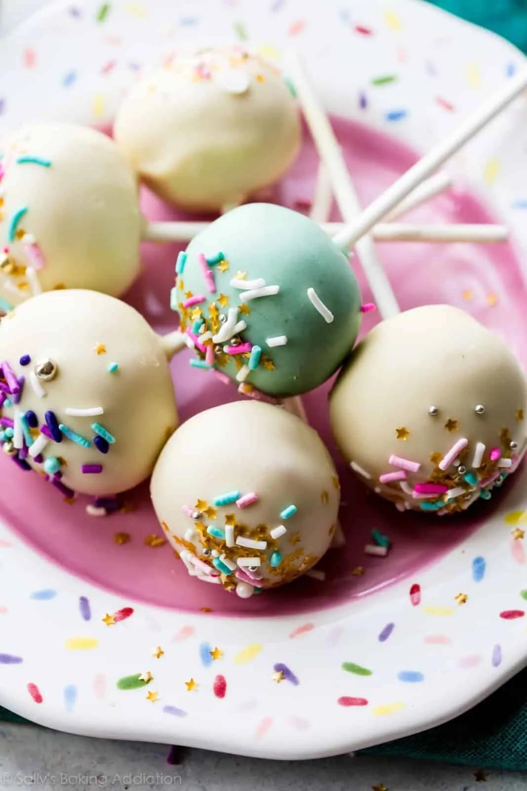 Easy Cake Pop Recipes - Dizzy Busy and Hungry!