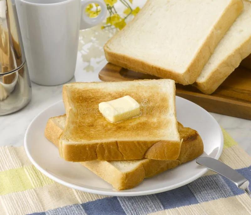 Buttered Toast stock photo. Image of breakfast, toast - 5892122