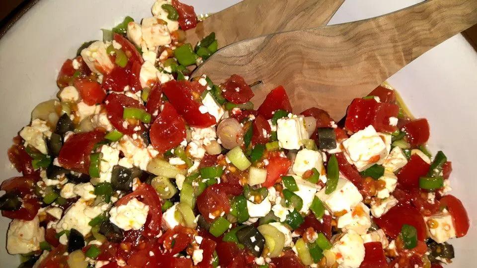 Griechischer Tomatensalat à la Dimitrios | Chefkoch