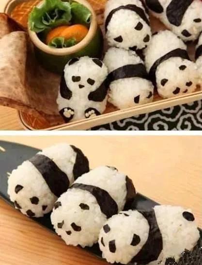 Sushi Panda Panda Sushi, Panda Food, Panda Panda, Kawaii Panda, Kawaii ...