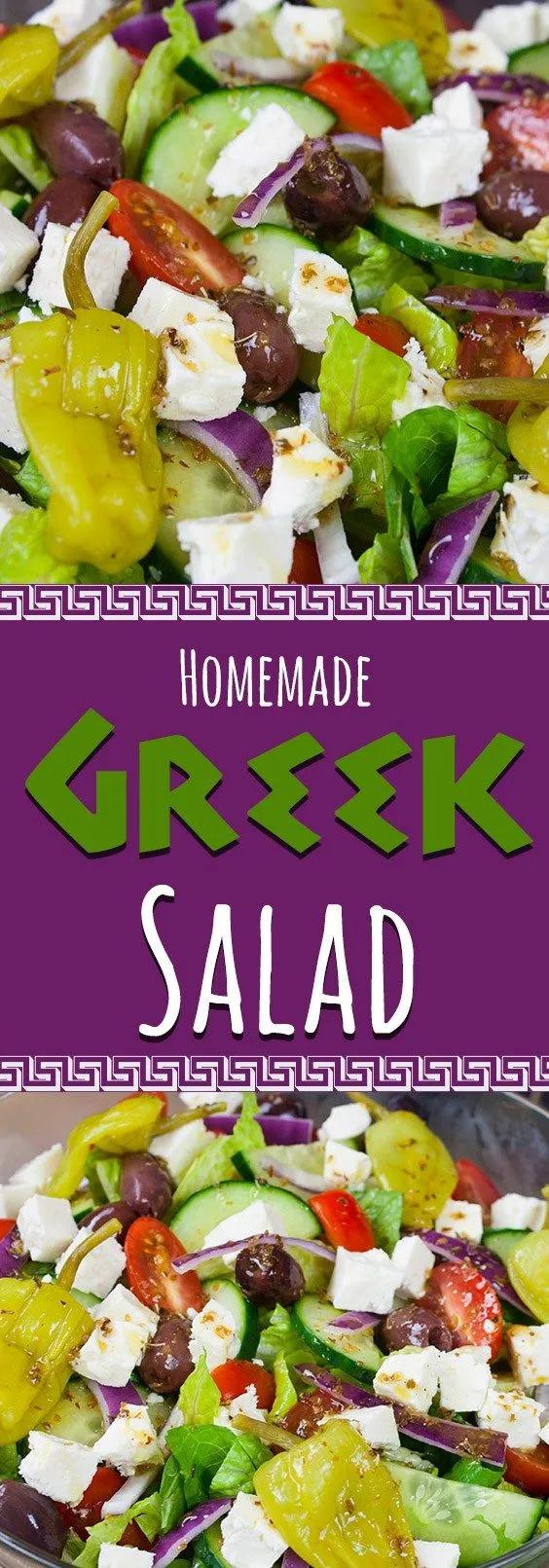 Homemade Greek Salad Dressing - The only recipe you will ever need! So ...