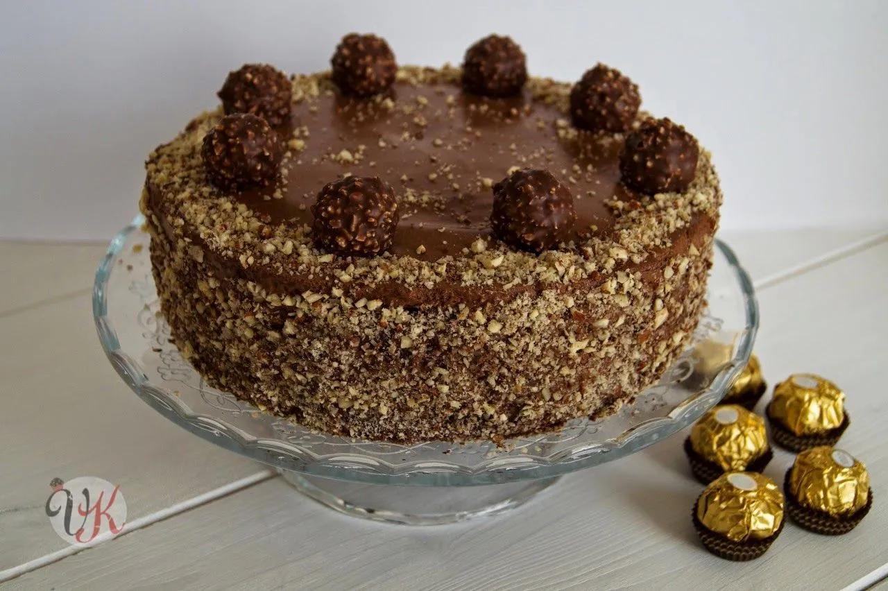 Meine Ferrero Rocher Torte | Ferrero rocher torte, Rocher torte, Torten