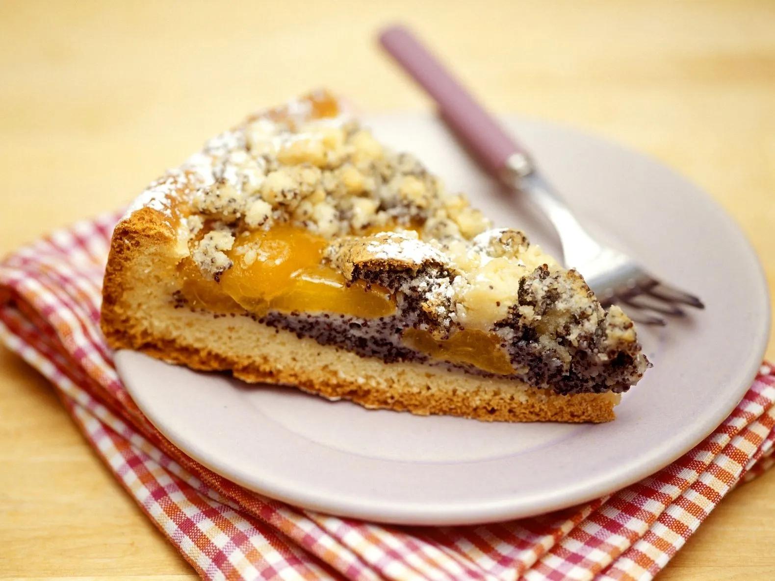 Mohn-Aprikosen-Kuchen Rezept | EAT SMARTER