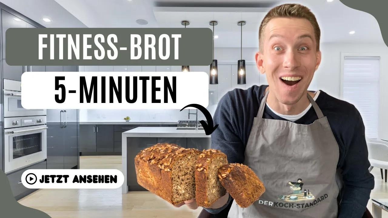 Brot Rezept // FITNESS-BROT // 5-Minuten Brot // DER KOCH-STANDARD ...