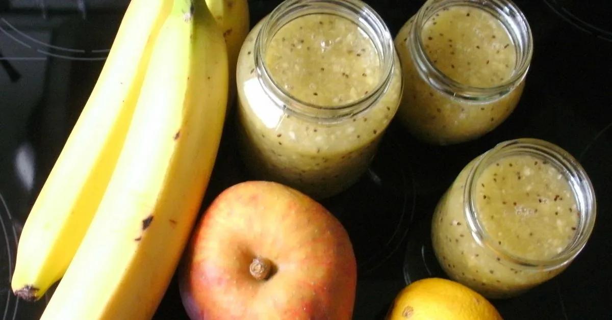 Kiwi-Apfel-Banane-Vanille-Konfilade von Eri_Ka. Ein Thermomix ® Rezept ...