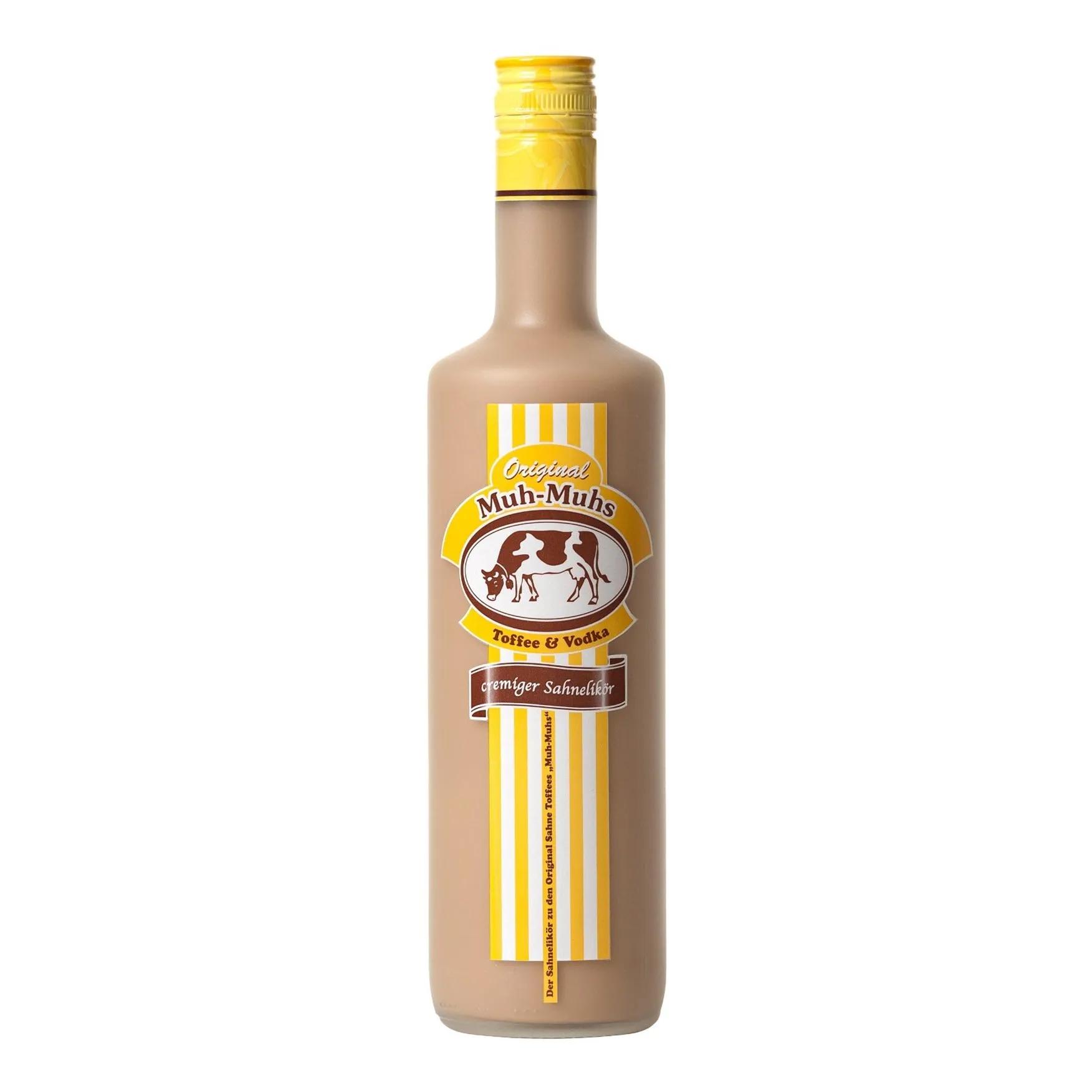 Original Muh-Muhs Toffee &amp; Vodka Sahne-Likör - 70cl Flasche