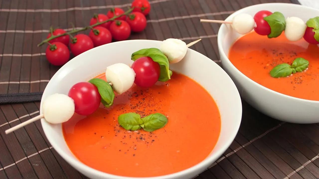 Tomatencremesuppe- schnell und einfach - YouTube