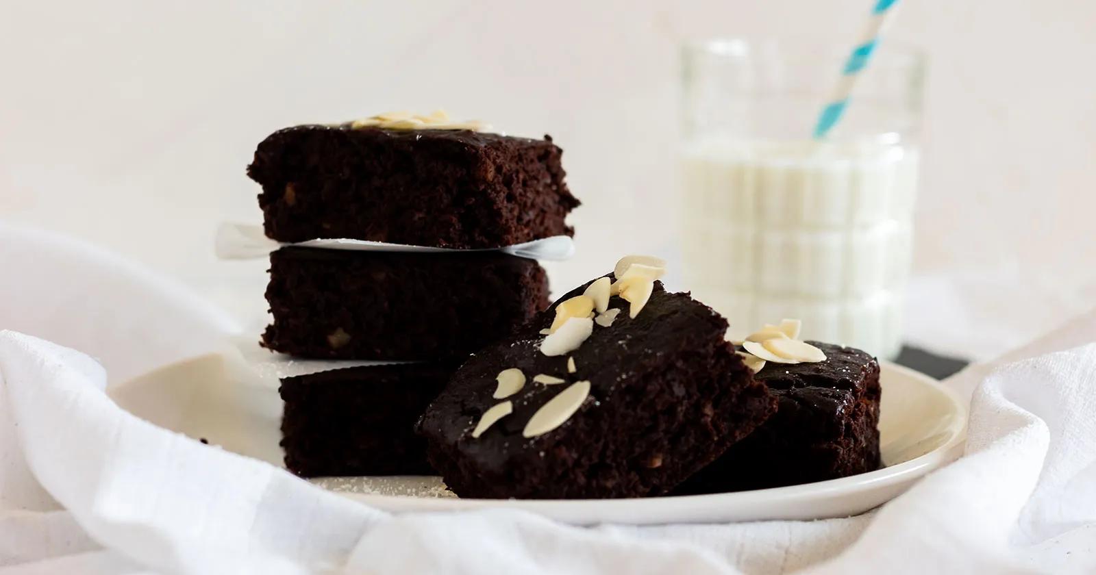 Kidneybohnen Brownies - extra schokoladig und fluffig - WE GO WILD