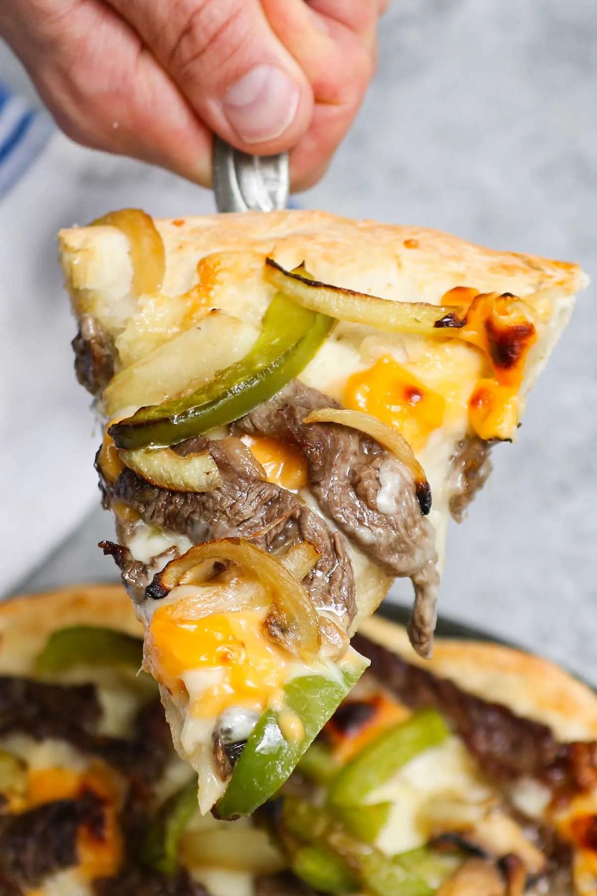 What Sauce Is On Philly Cheese Steak Pizza? - Vending Business Machine ...