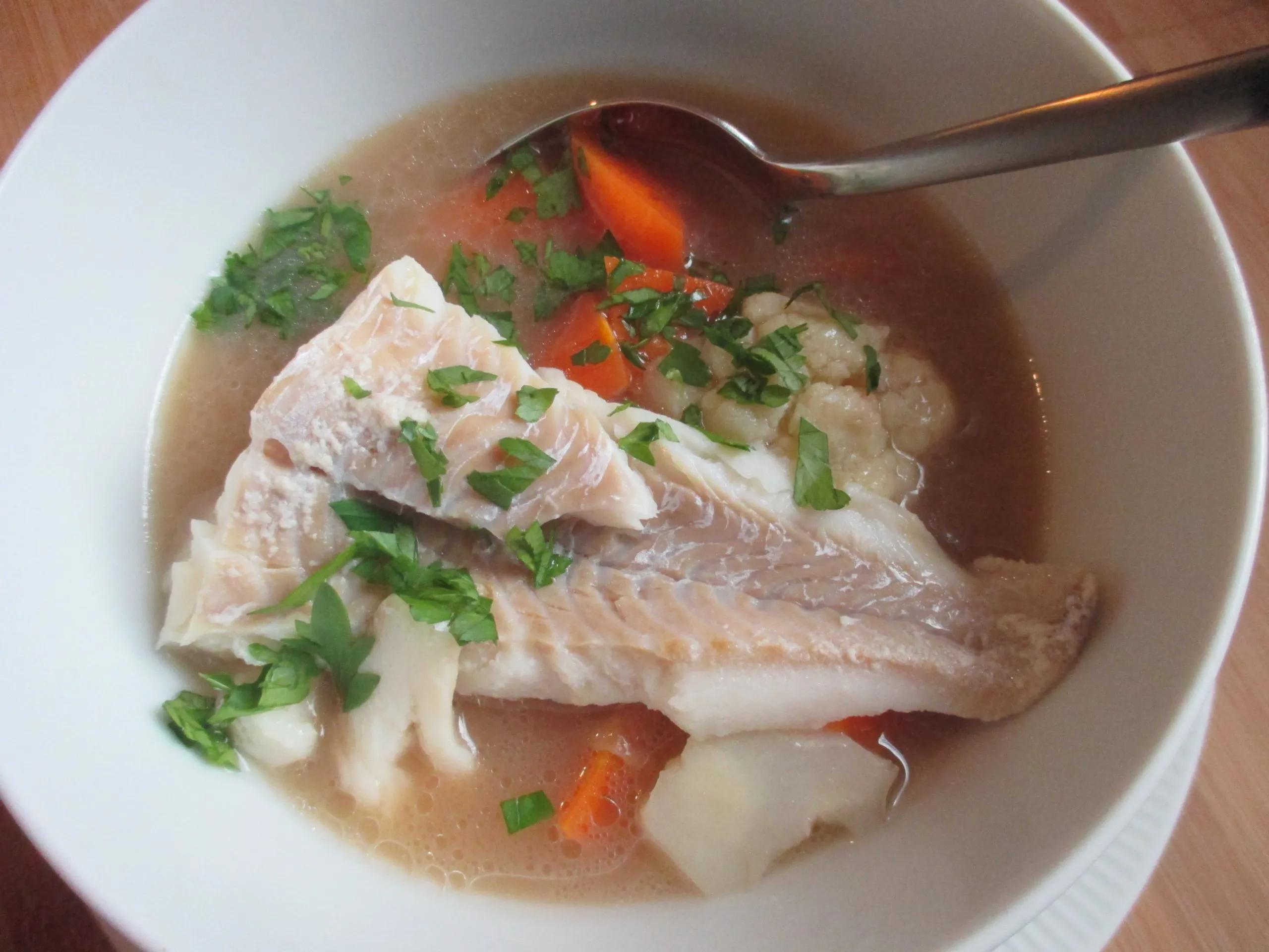 schnelle Fischsuppe - Makrobiotische Heilküche bei Schilddrüsenproblemen