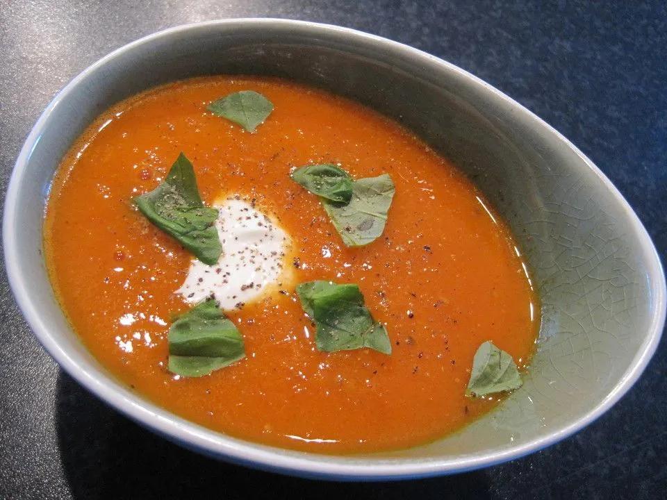Frische Tomatensuppe von djbaraka | Chefkoch | Frische tomatensuppe ...