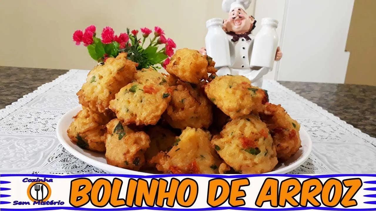 BOLINHO DE ARROZ FÁCIL E RÁPIDO - YouTube